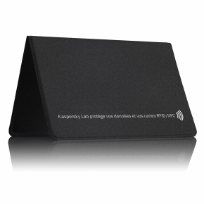 SECVEL wallet Kaspersky Design Black